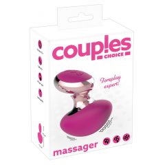   Couples Choice - μίνι επαναφορτιζόμενος δονητής μασάζ (ροζ)