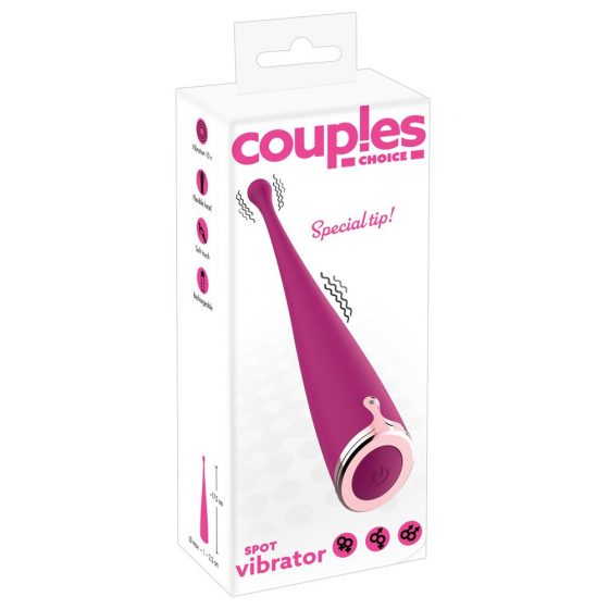 Couples Choice - επαναφορτιζόμενος δονητής κλειτορίδας (ροζ)