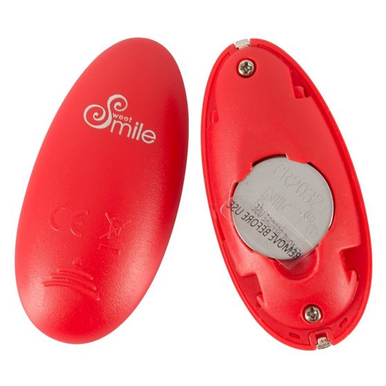 Χαμόγελο Love Ball - επαναφορτιζόμενο ασύρματο δονητικό αυγό (κόκκινο)