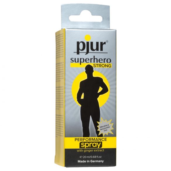 pjur Superhero STRONG - σπρέι για αργή απόλαυση (20ml)