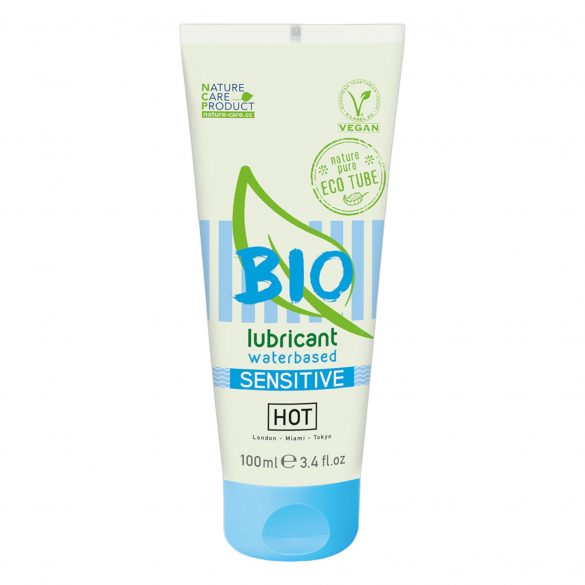 HOT Bio Sensitive - veganό λιπαντικό με βάση το νερό (100ml) 