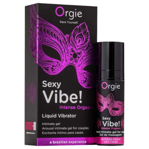 Orgie Sexy Vibe Orgasm - unisex υγρός δονητής (15ml)