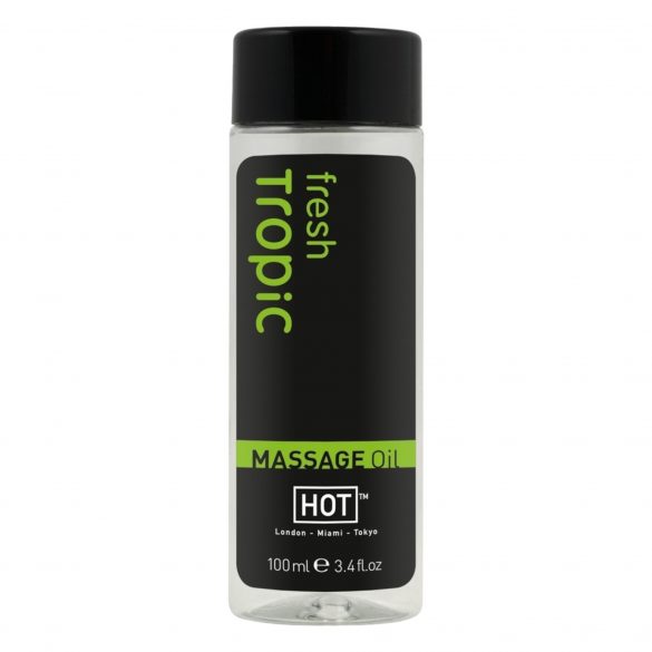 HOT λάδι μασάζ - φρέσκοι τροπικοί (100ml) 