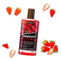   JoyDivision WARMup - θερμαντικό λάδι μασάζ με άρωμα φράουλας (150ml)