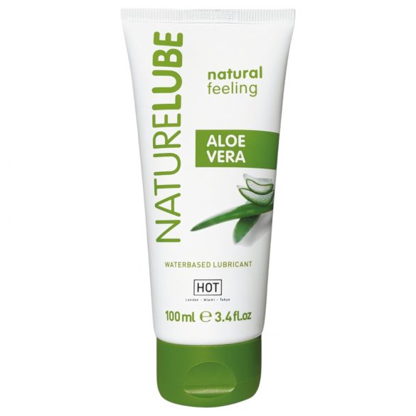 HOT NatureLube Aloe Vera - νερό-βάση λιπαντικό (100ml)