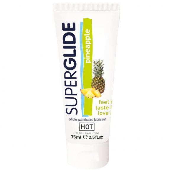 HOT Superglide Ανανάς - βρώσιμο λιπαντικό (75ml)