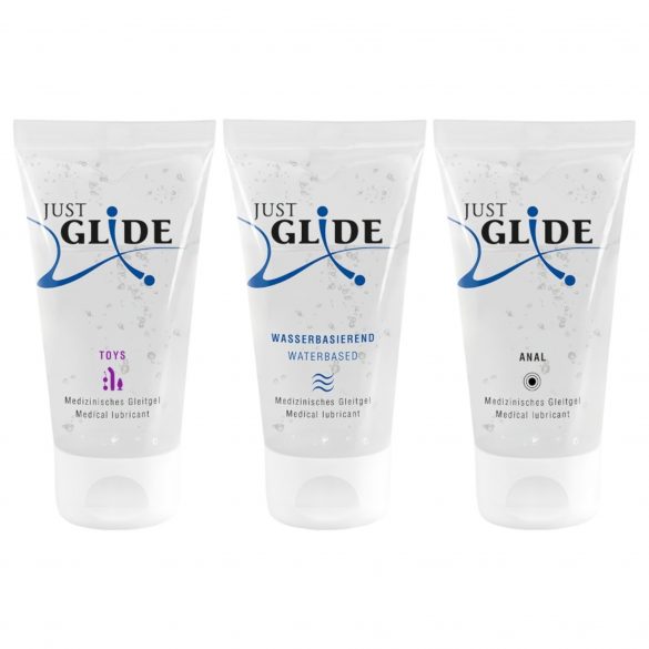 Just Glide λιπαντικό σετ (3x50ml) 