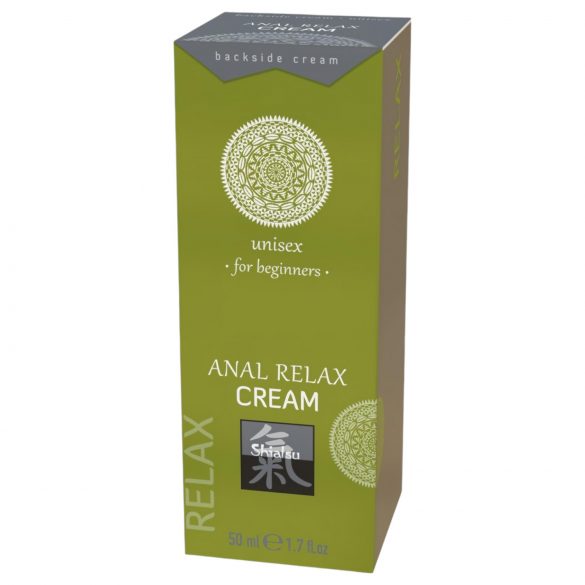 HOT Shiatsu Anal Relax - Ανακουφιστική κρέμα λιπαντικό (50ml)