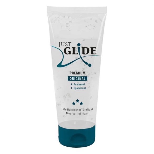 Just Glide Premium Original - βίγκαν, υδατοδιαλυτό λιπαντικό (200ml) 