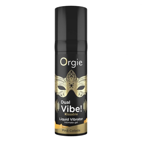 Orgie Dual Vibe! - υγρός δονητής - Pinã Colada (15ml) 