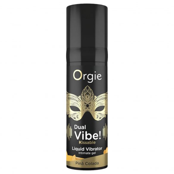 Orgie Dual Vibe! - υγρός δονητής - Pinã Colada (15ml) 