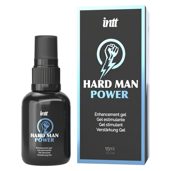 Intt Hard Man Power - Διεγερτικό τζελ για άνδρες (15ml)