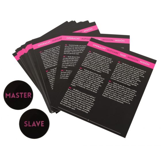 Master & Slave - Παιχνίδι Δεσμών (καφέ-μαύρο)