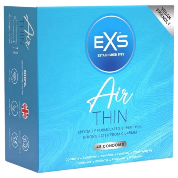 EXS Air Thin - εξαιρετικά λεπτά προφυλακτικά (48τμχ)