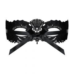   Obsessive - κεντημένη βενετσιάνικη μάσκα (μαύρο)