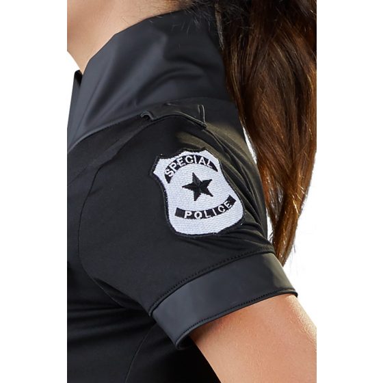 Cottelli Police - στολή αστυνομικίνας (μαύρο) - L