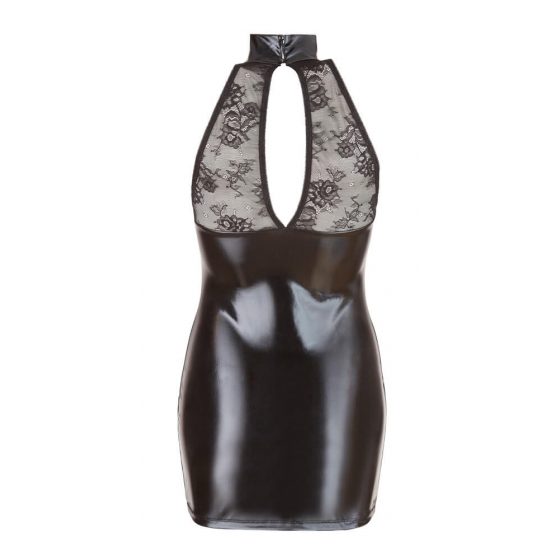Κοττέλλη - Μίνι φόρεμα με δαντέλα και γυαλιστερές λεπτομέρειες (μαύρο)