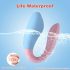 Mrow 03 - ασύρματο, αδιάβροχο δονητικό ζευγαριού (μπλε-ροζ)