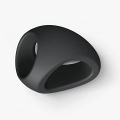   Αγάπη για Αγάπη Flux - σιλικονούχο δαχτυλίδι πέους (μαύρο)