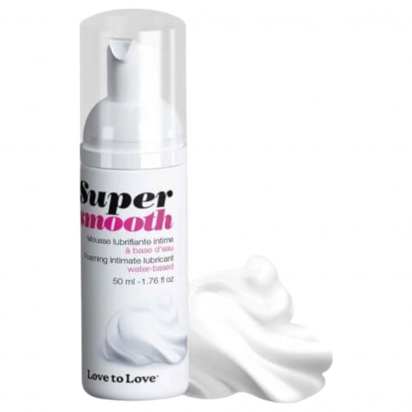 Love to Love Super Smooth - υδατοδιαλυτός λιπαντικός αφρός (50ml) 