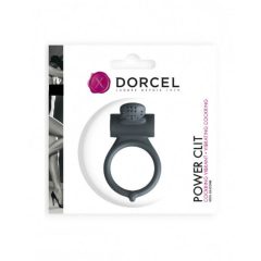   Ντορσέλ Ισχυρή Κλειτορίδα - δονητικό δαχτυλίδι πέους (μαύρο)