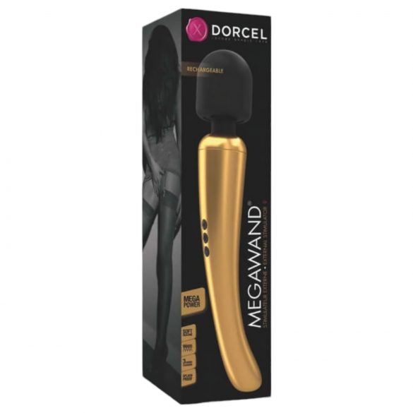 Dorcel Megawand - Επαναφορτιζόμενος μασέρ δονητής (Χρυσό)