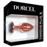 Dorcel Diamond Plug S - αλουμινένιο πρωκτικό βύσμα - μικρό (ροζ χρυσό)