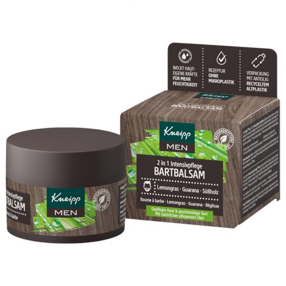 Kneipp MEN - 2in1 Εντατικό βάλσαμο περιποίησης γενειάδας (50ml)