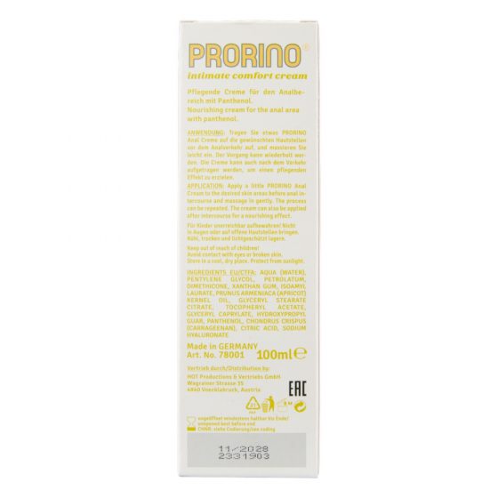 HOT Prorino - θρεπτική κρέμα για την πρωκτική περιοχή (100ml)