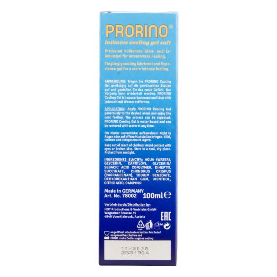 HOT Prorino - απαλό δροσιστικό κρέμα για άνδρες (100ml)