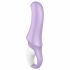 Satisfyer Charming Smile - αδιάβροχος, επαναφορτιζόμενος δονητής σημείου G (μοβ) 