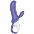 Satisfyer Magic Bunny - αδιάβροχος, επαναφορτιζόμενος δονητής με άξωνα τριβής κλειτορίδας (μπλε) 