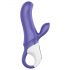 Satisfyer Magic Bunny - αδιάβροχος, επαναφορτιζόμενος δονητής με βραχίονα για το κλειτορίδα (μπλε)