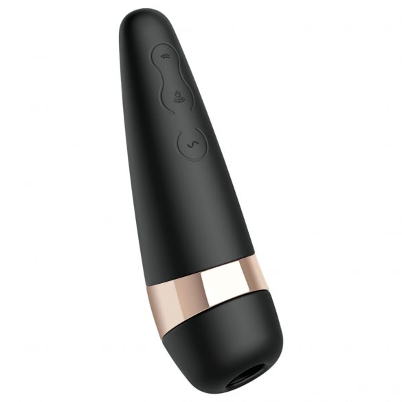 Satisfyer Pro 3+ - αδιάβροχος, επαναφορτιζόμενος δονητής διεγερτής κλειτορίδας (μαύρο) 