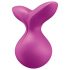 Βιβρήτορας Satisfyer Viva la Vulva 3 - επαναφορτιζόμενος, αδιάβροχος κλειτοριδικός (μωβ)