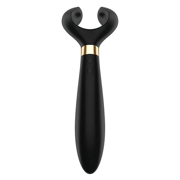 Satisfyer Endless Fun - επαναφορτιζόμενος, αδιάβροχος δονητής ζευγαριού (μαύρος)