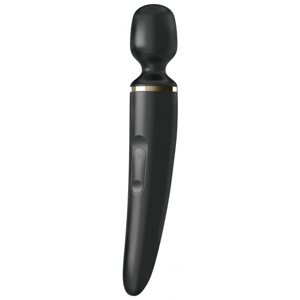 Satisfyer Wand-er Γυναίκα - αδιάβροχος δονητής μασάζ (μαύρος) 