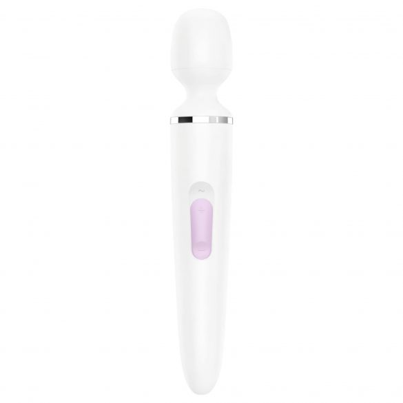 Satisfyer Wand-er Woman - αδιάβροχη δόνηση μασάζ (λευκό) 