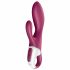 Satisfyer Θερμαινόμενη Υπόθεση - θερμαντικός, με κλειτοριδικό βραχίονα δονητής (κόκκινος) 