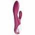 Satisfyer Θερμαινόμενη Υπόθεση - θερμαντικός, με κλειτοριδικό βραχίονα δονητής (κόκκινος) 