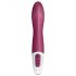 Satisfyer Big Heat - επαναφορτιζόμενος δονητής για το σημείο G με θέρμανση (κόκκινο)