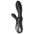 Satisfyer Heat Climax+ - έξυπνος, θερμαινόμενος, με βραχίονα πρωκτικός δονητής (μαύρο)