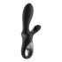 Satisfyer Heat Climax+ - έξυπνος, θερμαντικός, αναλογικός πρωκτικός δονητής (μαύρο) 