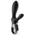 Satisfyer Heat Climax+ - έξυπνος, θερμαινόμενος, με βραχίονα πρωκτικός δονητής (μαύρο)