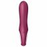 Satisfyer Hot Bunny - έξυπνος δονητής θέρμανσης με κλειτοριδικό βραχίονα (κόκκινο) 