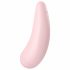 Satisfyer Curvy 2+ - έξυπνος δονητής με κύματα αέρα για διέγερση της κλειτορίδας (ροζ) 