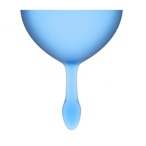 Satisfyer Ευεξία - σετ κυπέλλων εμμηνόρροιας (μπλε) - 2τμχ