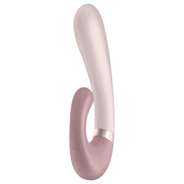 Satisfyer Heat Wave - έξυπνος, θερμαινόμενος, δονητής με βραχίονα (μπεζ)