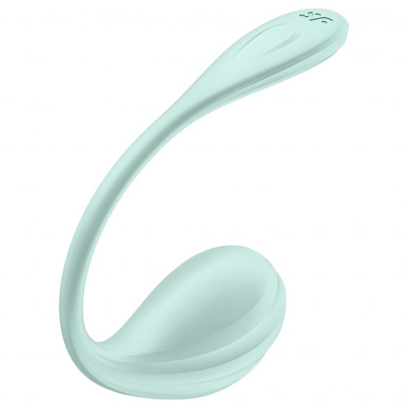 Satisfyer Smooth Petal - έξυπνο δονητικό αυγό (πράσινο) 