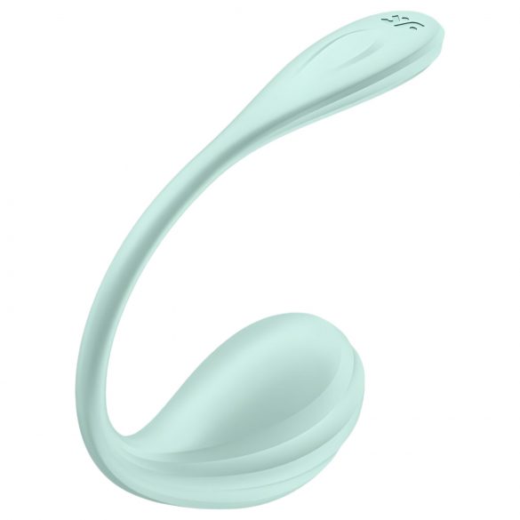 Satisfyer Λείο Πέταλο - Έξυπνος δονητής αυγό (πράσινο)